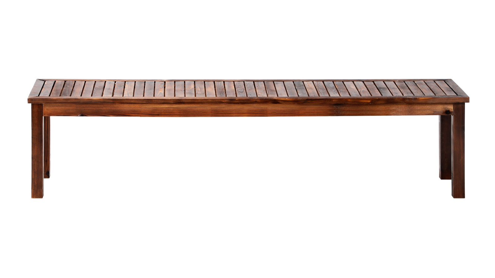 Livsip 4-Seater Garden Bench Outdoor - Charcoal