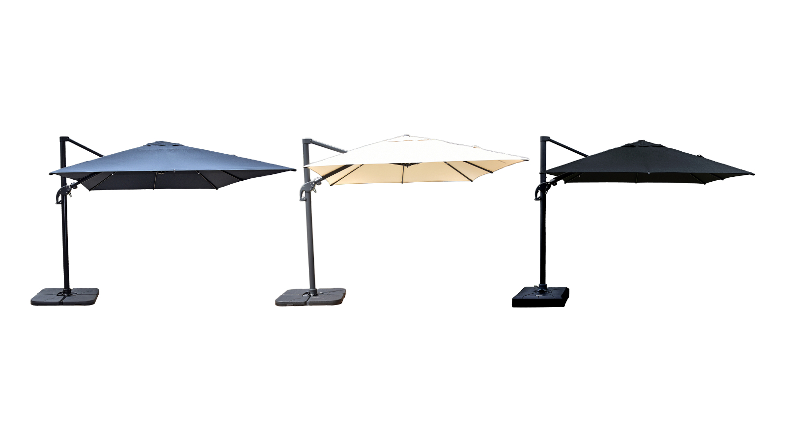Odessa 3m Square Cantilever Umbrella Only