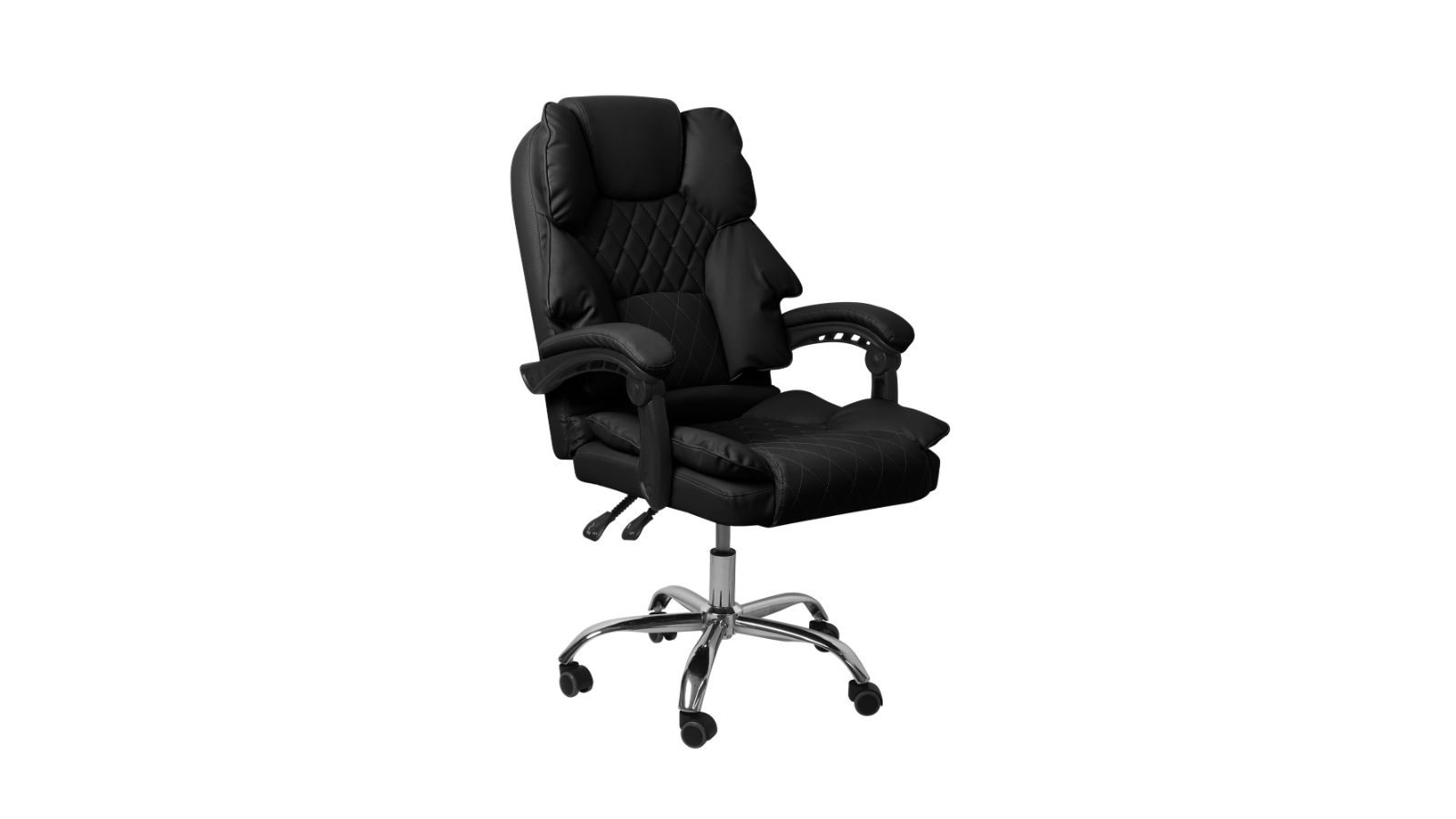 Levede PU Leather Gaming Office Chair - Black