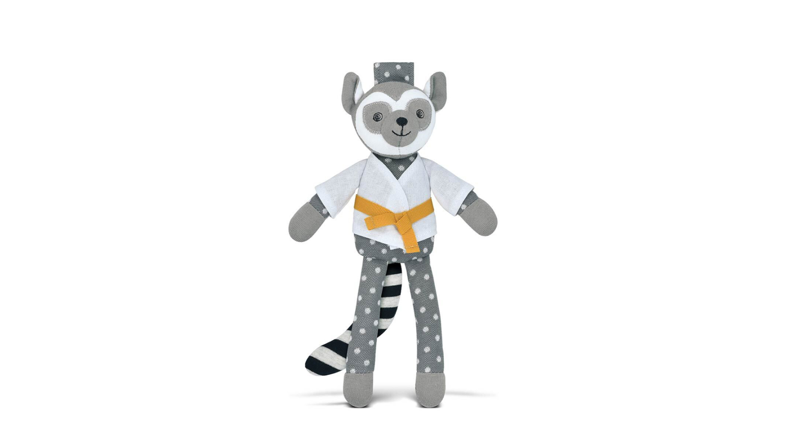 Organic Farm Buddies Bruce Lemur Small Buddy Plush Animal Toy - 22cm
