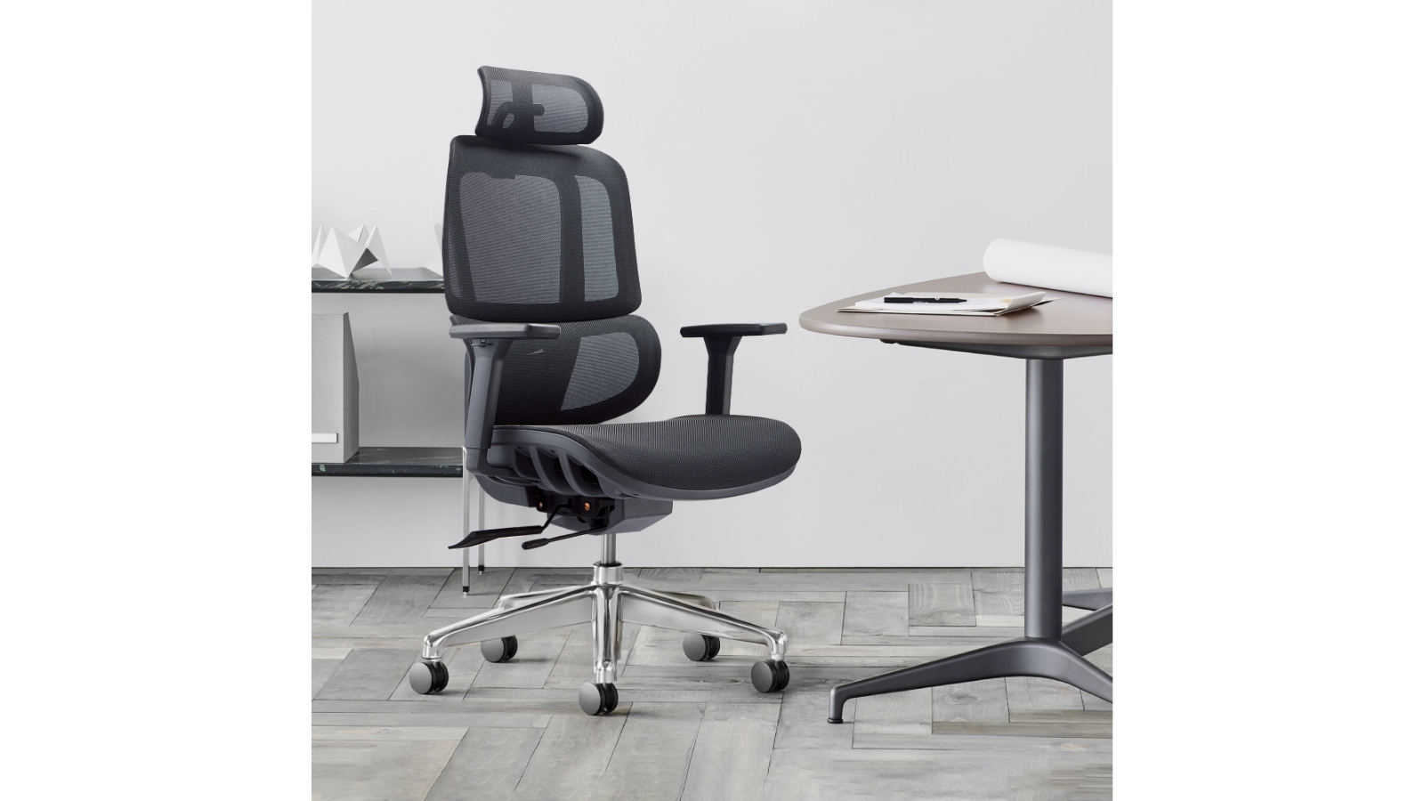 Nomi A921 Black Ergonomic Office Chair Harvey Norman