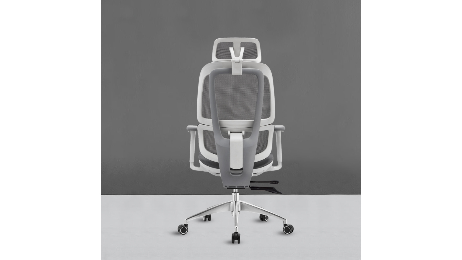 Nomi A921K Grey Ergonomic Office Chair Harvey Norman