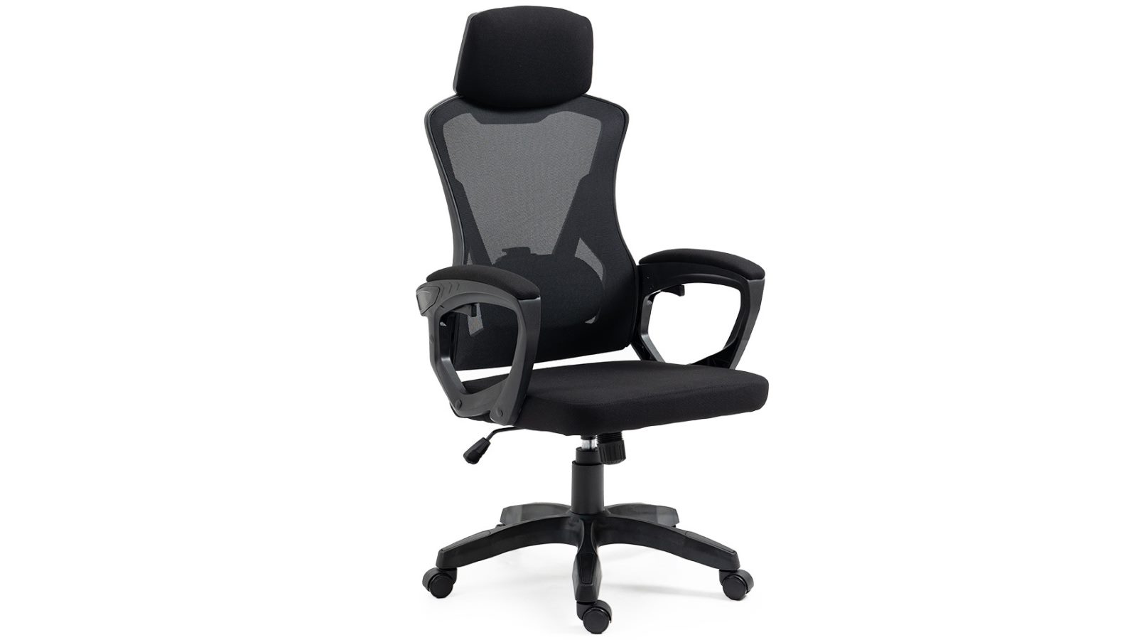 Fortia Ergonomic Office Desk Chair - Black