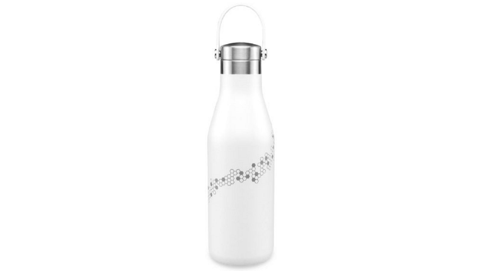 O'helo Oxford White Bottle With Etched Bees
