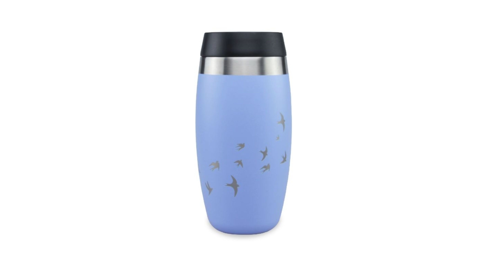 O'Helo 400ml Tumbler with Etched Swallows - Blue