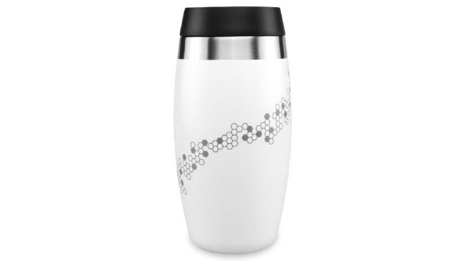 O'helo White Tumbler With Etched Bees