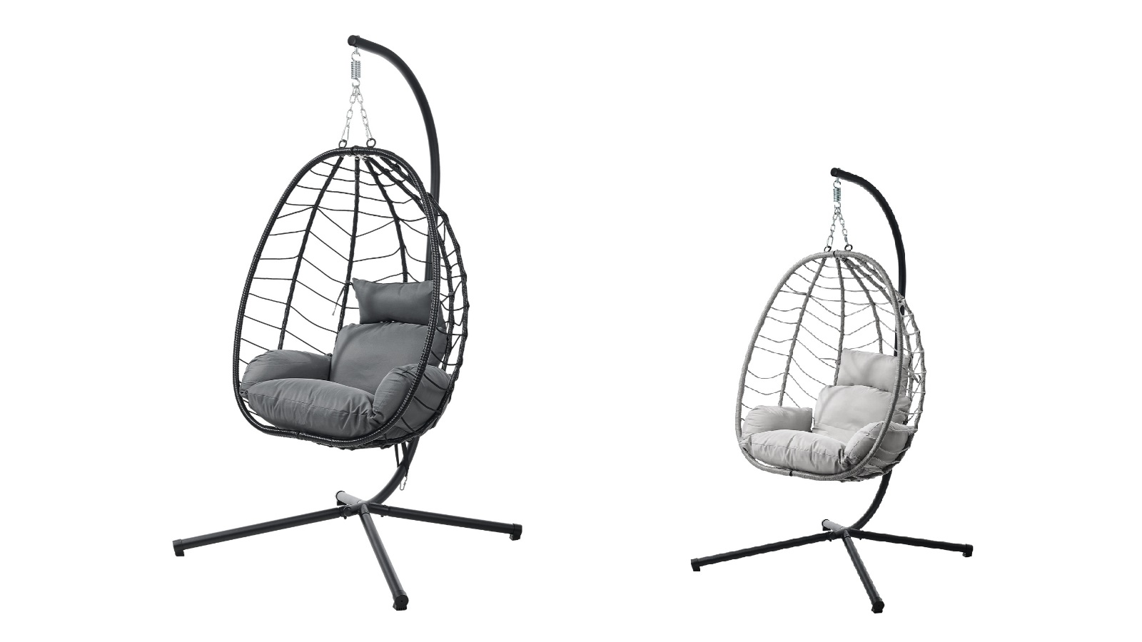 Livsip Outdoor Rattan Hanging Egg Chair