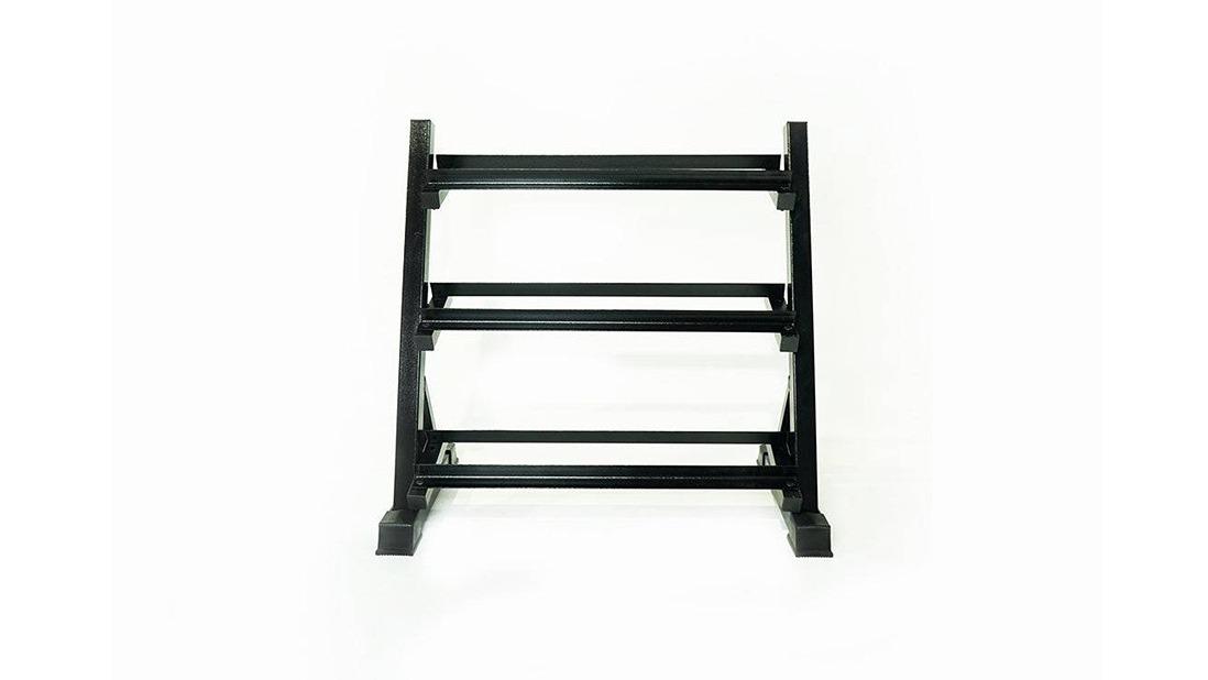 Fitness Hero Holds 10-12 Pairs 3-Tier Large Dumbbell Rack