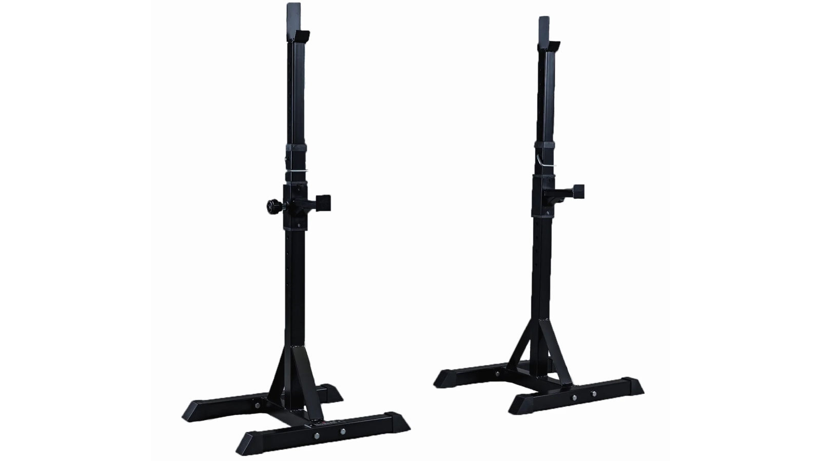 Fitness Hero Commercial Grade Adjustable 2 Piece Squat Stand