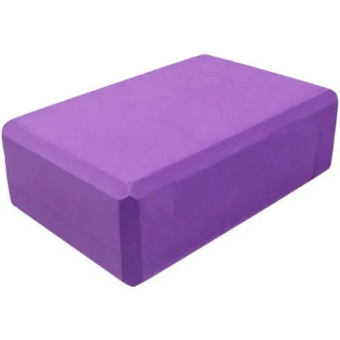 Fitness Hero High Density Foam Yoga Block - Purple