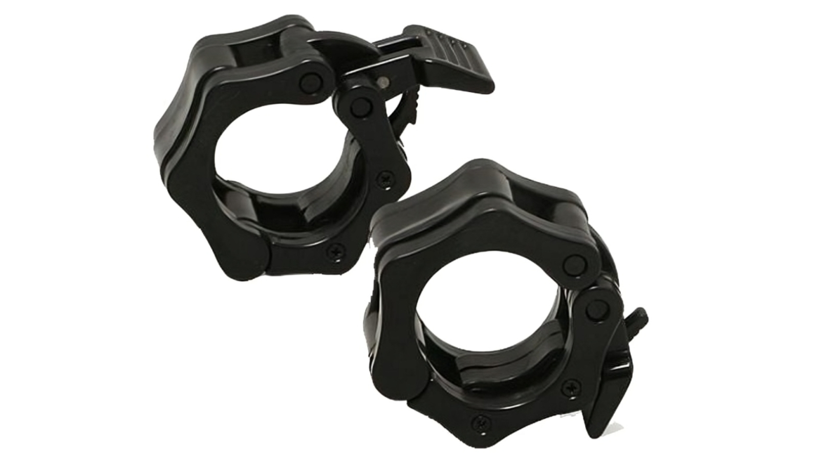 Fitness Hero 5cm Olympic Barbell Snap Lock Collar - Black