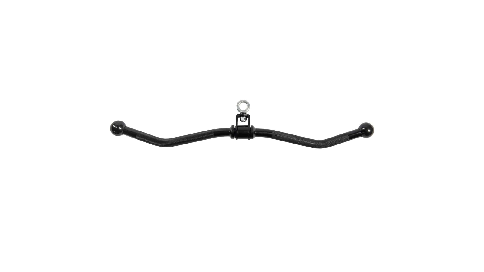 Fitness Hero Revolving Black Curl Bar - 30inch