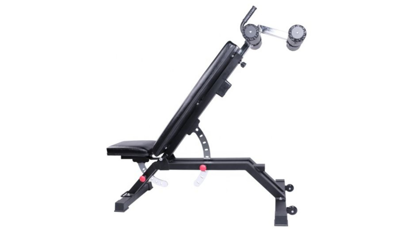 Fitness Hero Commercial Grade Adjustable FID Bench + Sit-Up Attachment