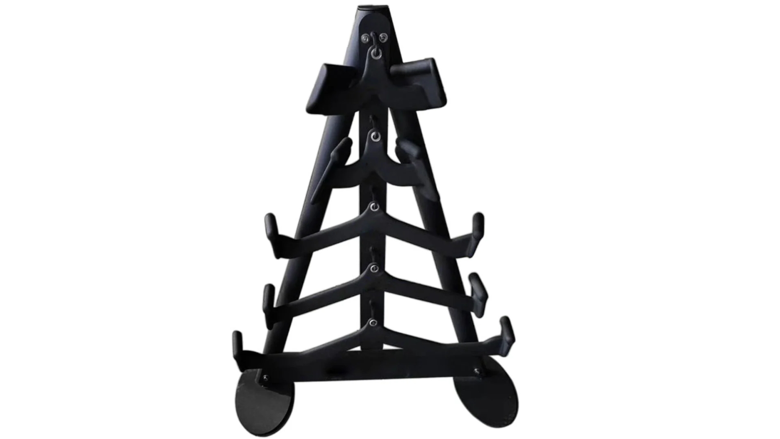 Fitness Hero 5-Piece Neoprene Cable Attachment Set and Rack