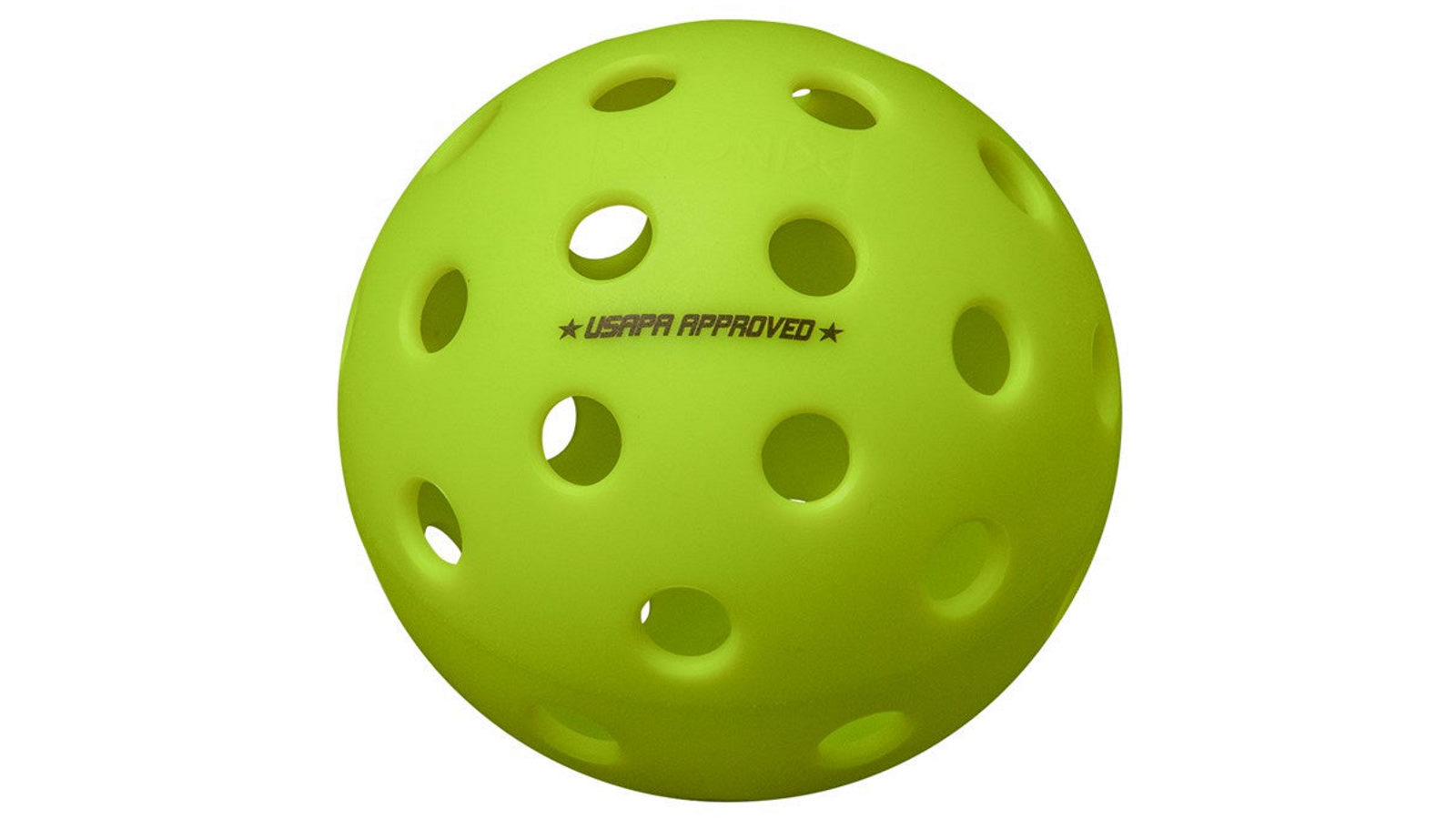 Onix Pickleball Fuse G2 Oack of 6 Neon Green Outdoor Balls
