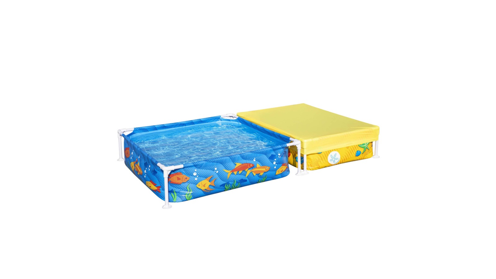 Bestway 2-in-1 Kids Pool and Sandpit Set - Yellow/Blue