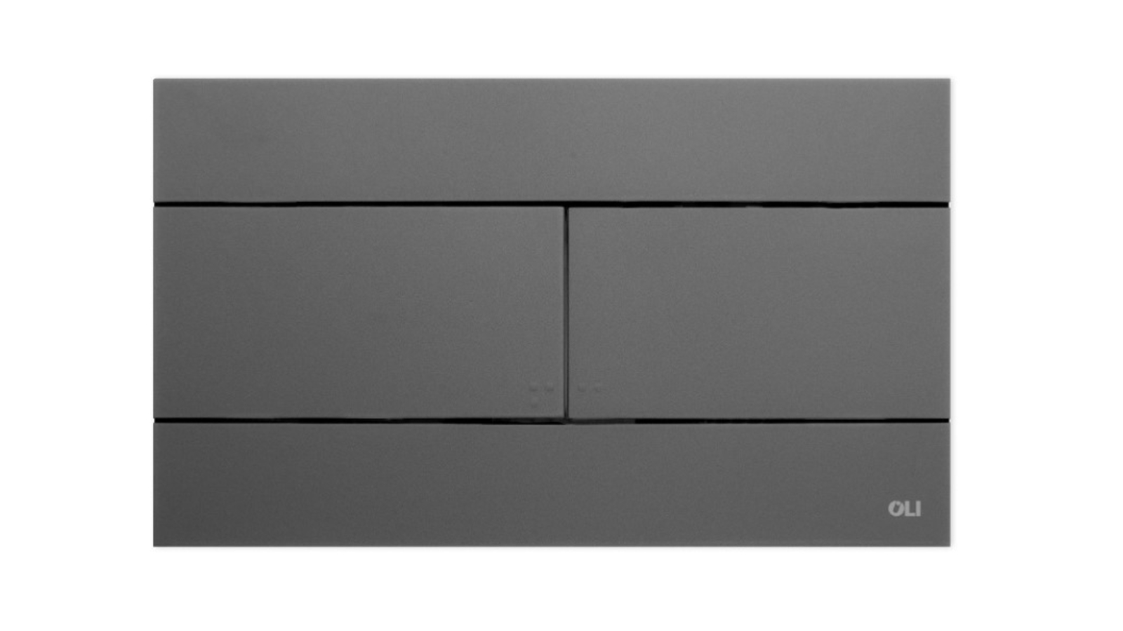 Studio Bagno Slim Flush Button - Grey Soft Touch