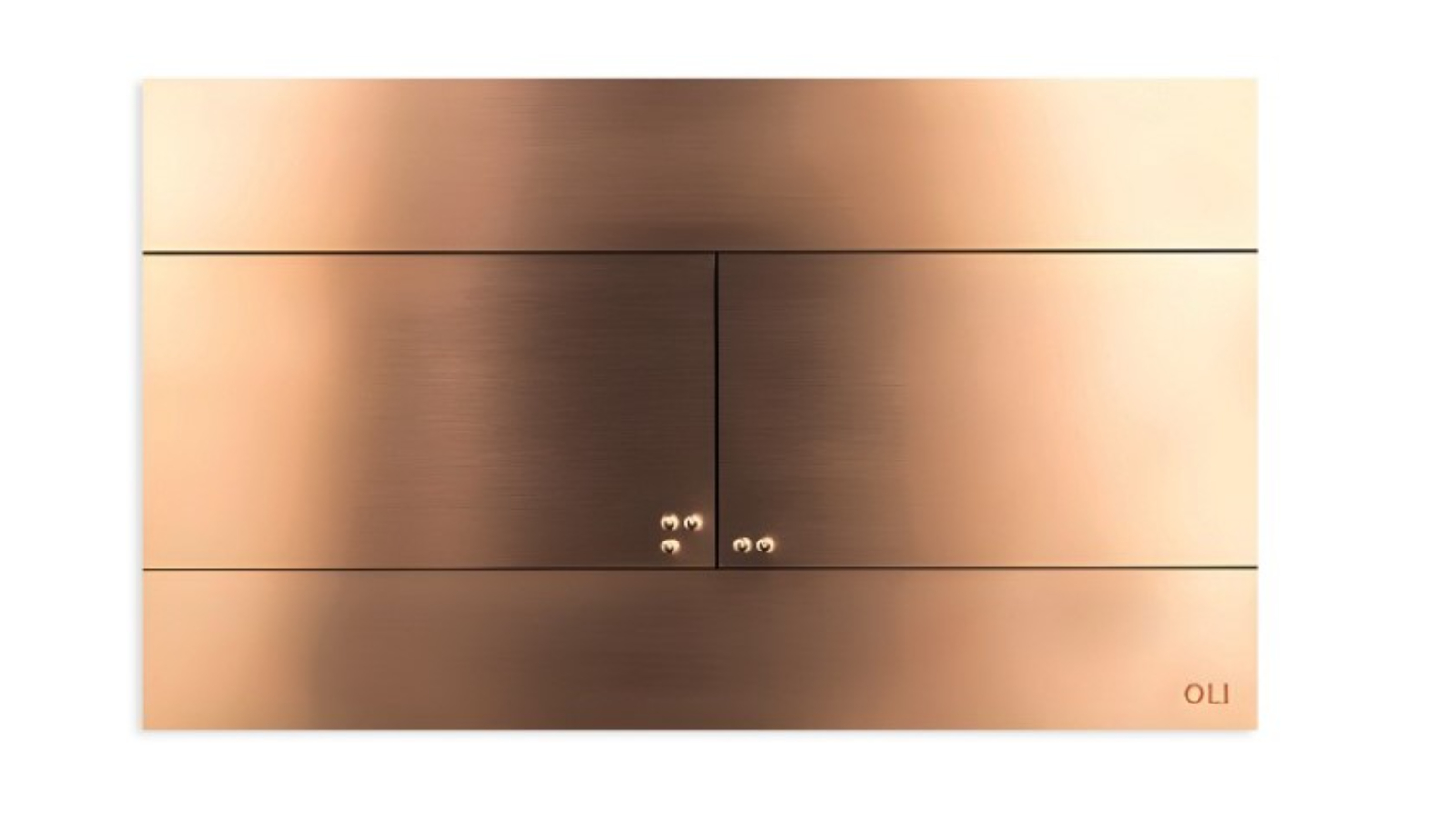 Studio Bagno Slim Flush Button - Copper