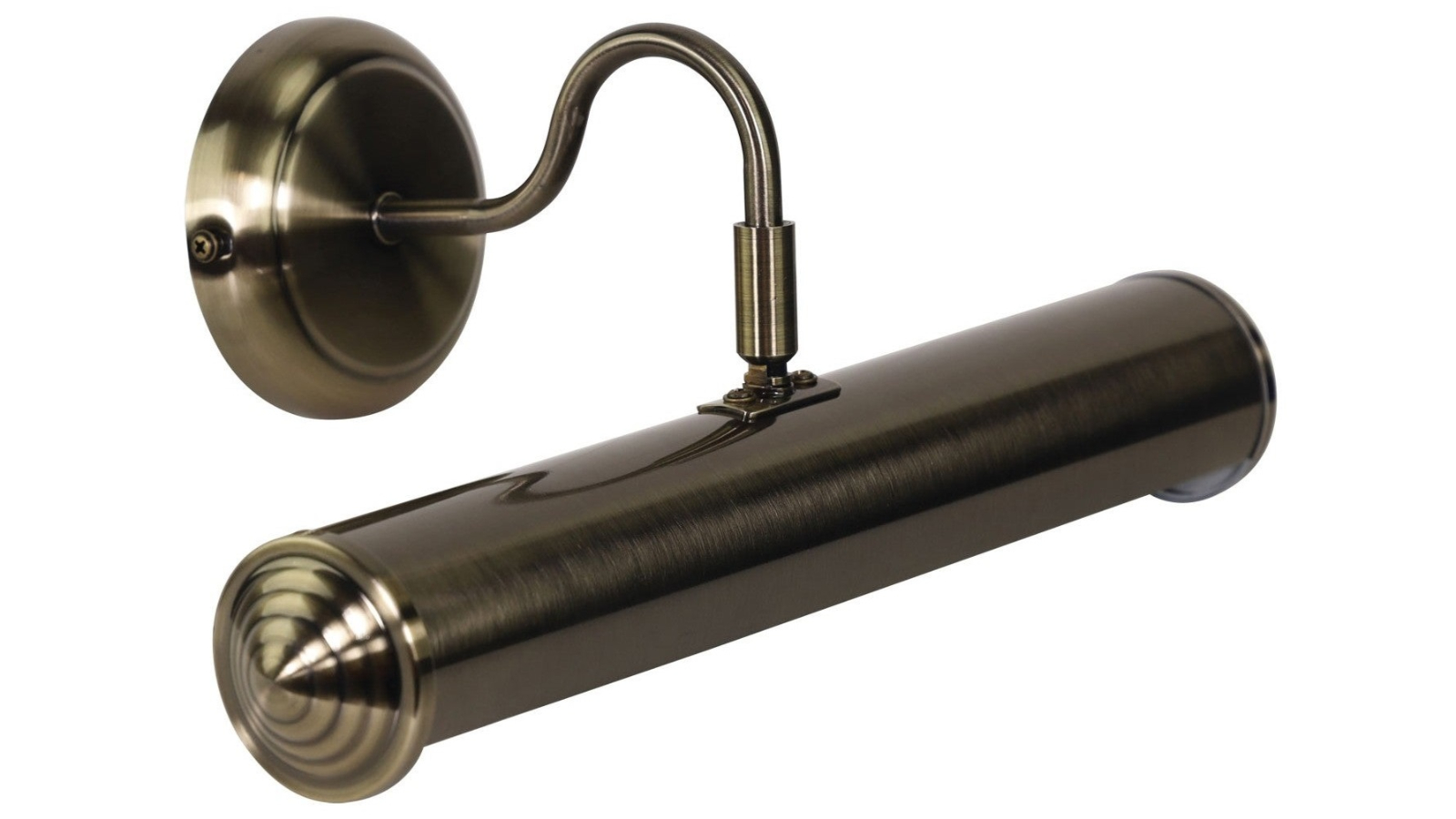 Oriel Lighting Antique Brass Wall Light