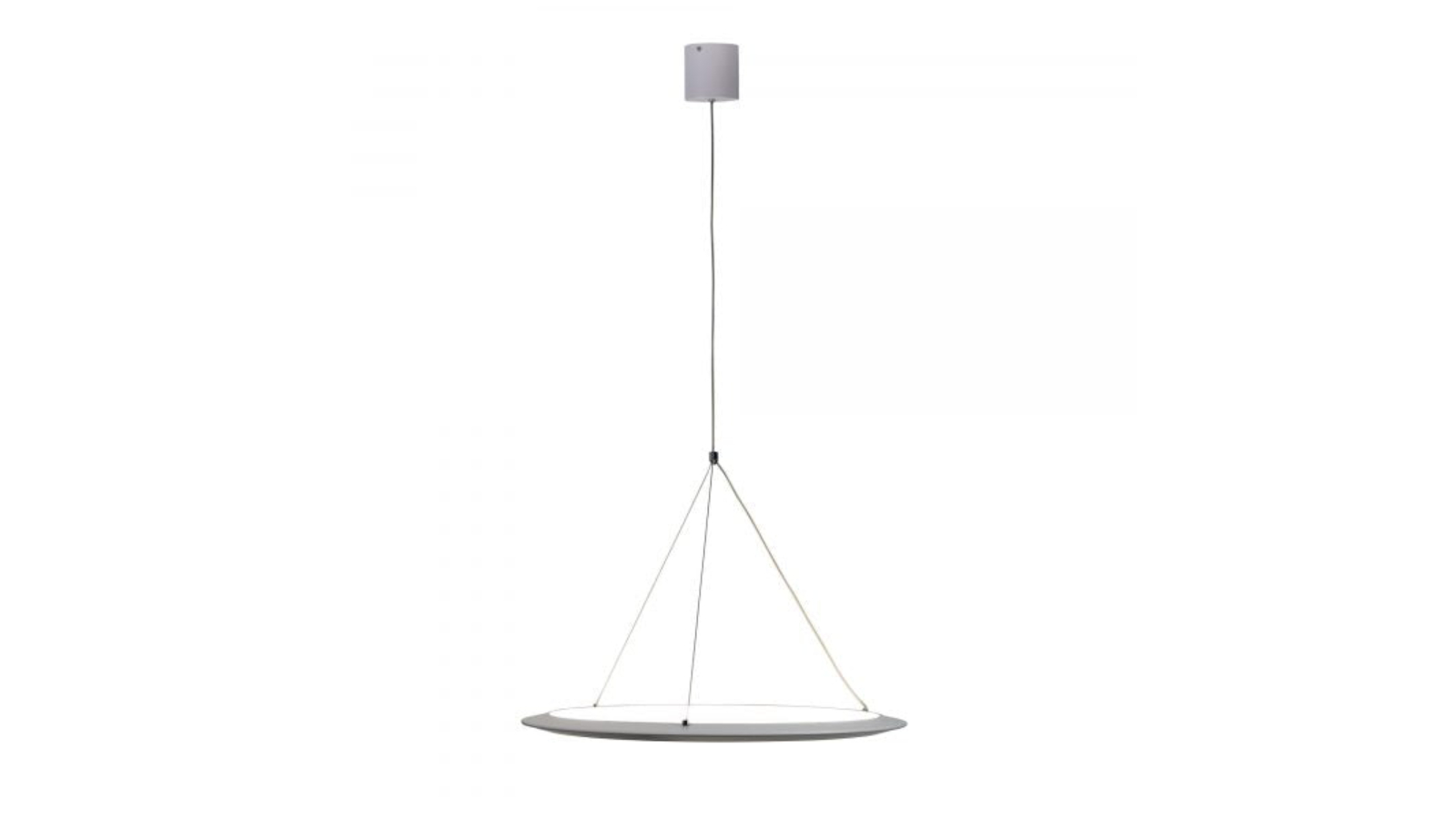 Oriel Lighting Saturn.60 CCT Modern LED Halo Pendant Light - White