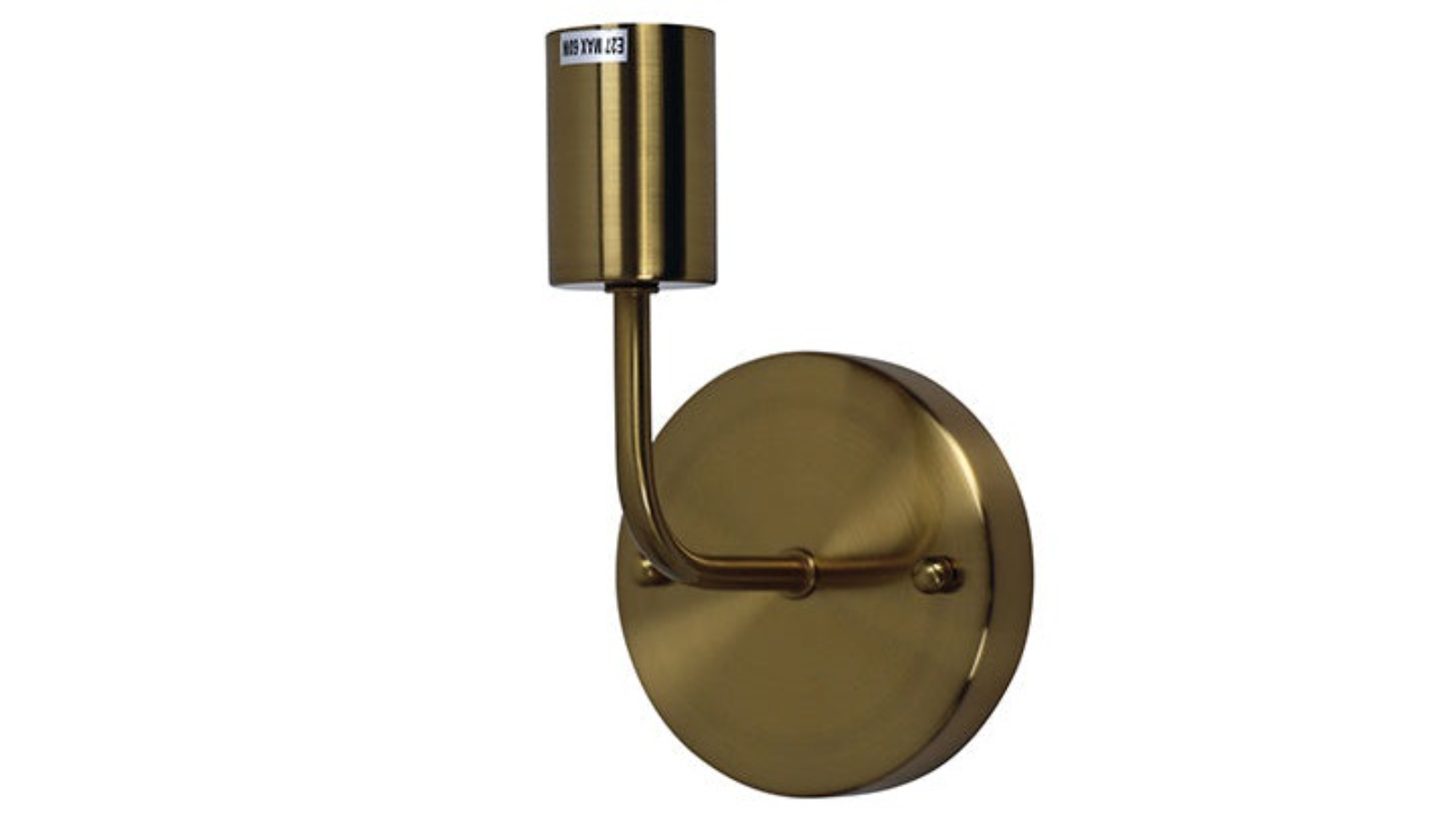 Oriel Lighting Elegant Design Wall Light - Brushed Brass