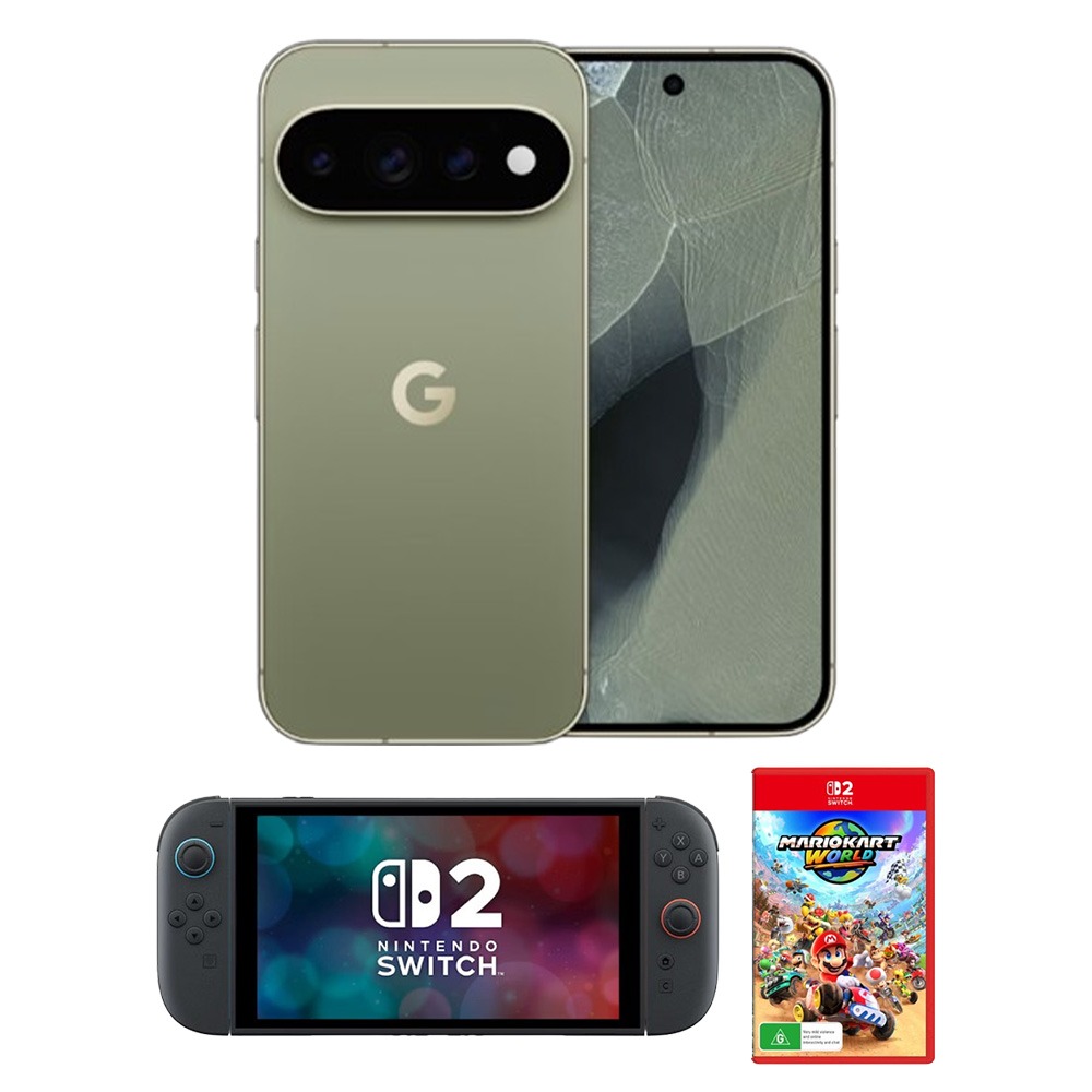 Google Pixel 11 Pro XL 256GB Olive + Nintendo Switch 2 + Mario Kart World Bundle