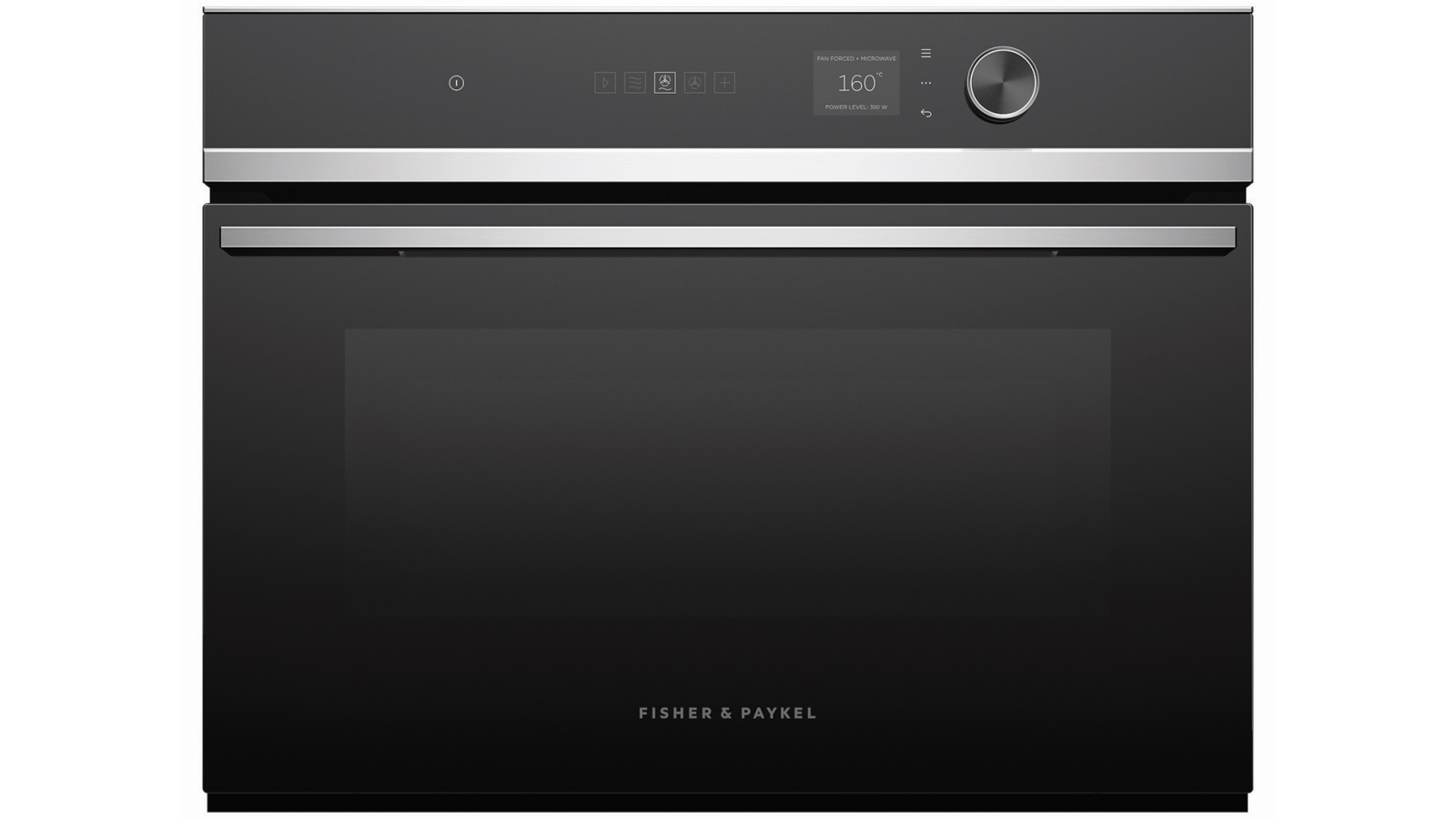 Fisher & Paykel 60cm Series 7 Contemporary Compact Combi-Microwave Oven - Stainless Steel