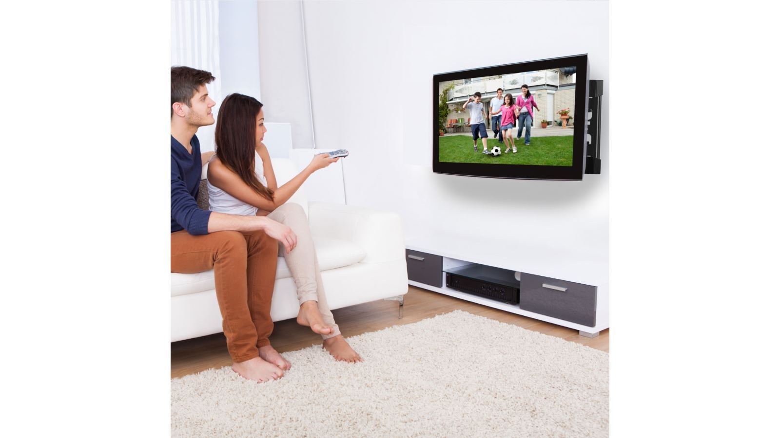 One Product Full Motion TV Wall Mount for 2643inch TV Harvey Norman