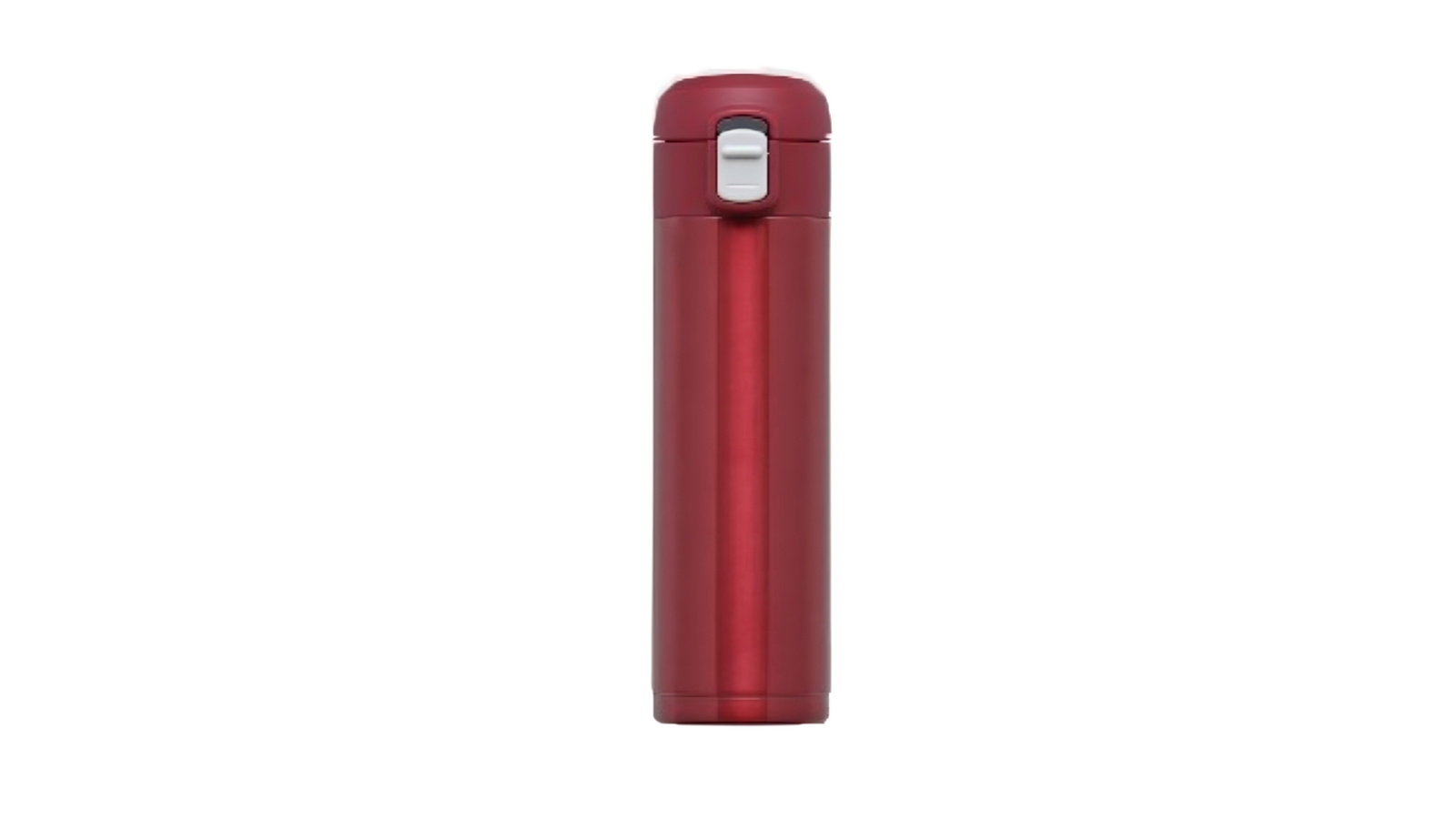 Omit One Touch Type Slim Flask Mug Bottle 300ml - Red