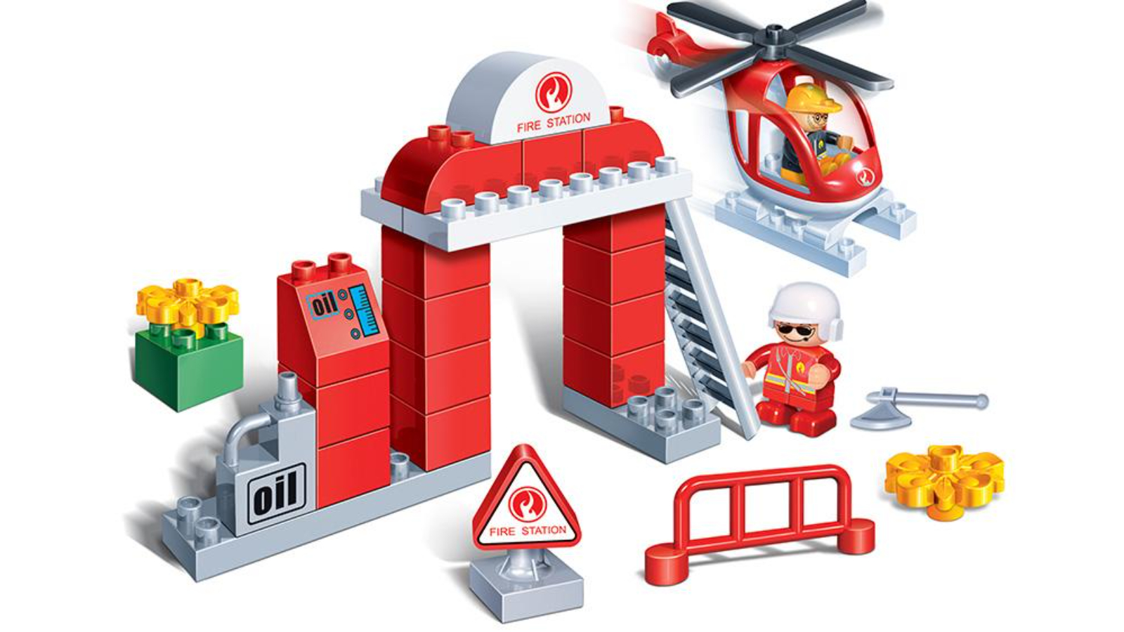 BanBao Young One Fire Rescue Toy