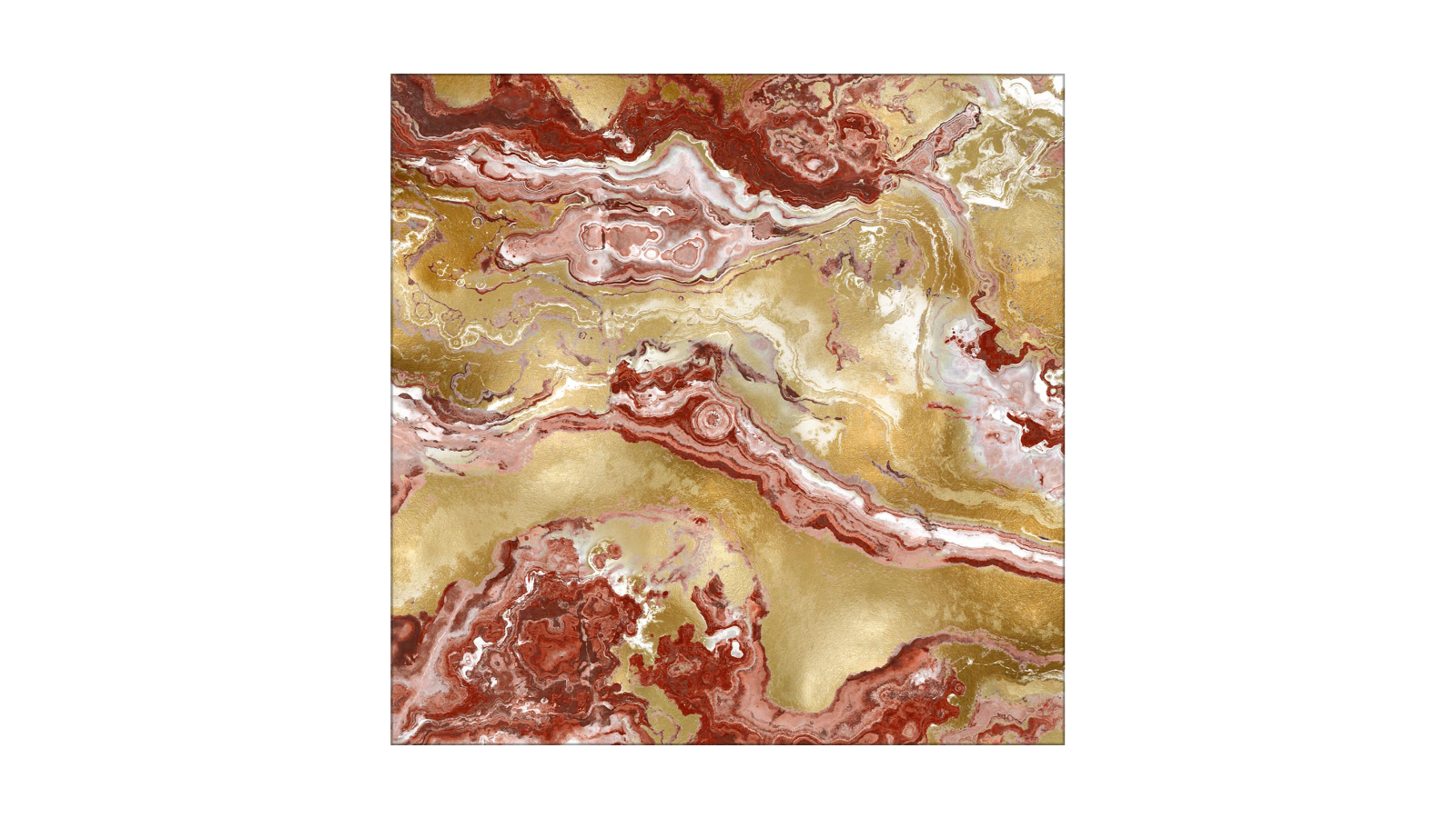 La Grolla Onyx Unframed Canvas Wall Art