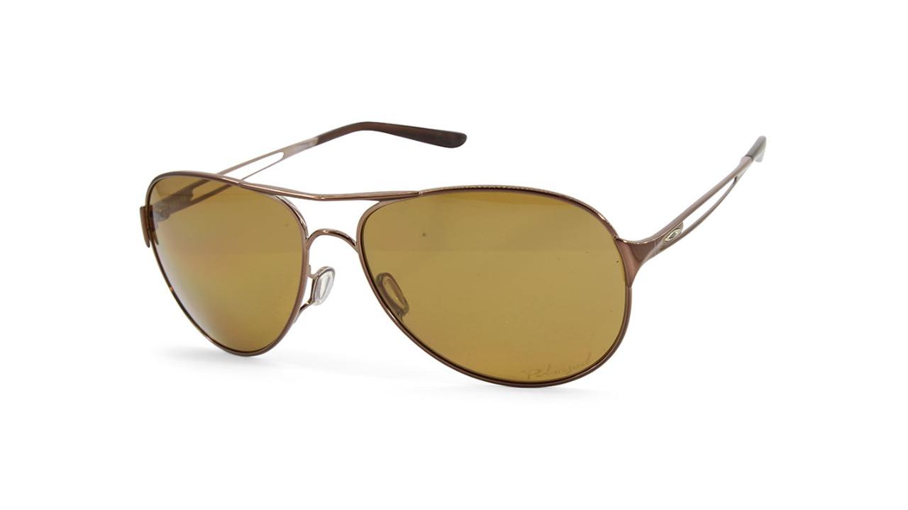 Oakley OO4054-05 Caveat Brunette Polarised Women's Sunglasses - Brown/Bronze