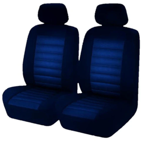 My Car Universal Opulence Front Seat Cover - Blue