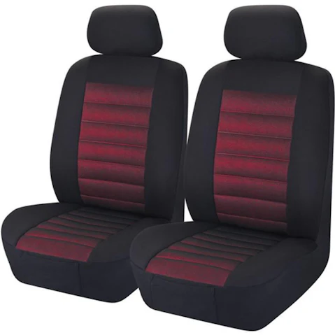 My Car Universal Opulence Front Seat Cover - Red