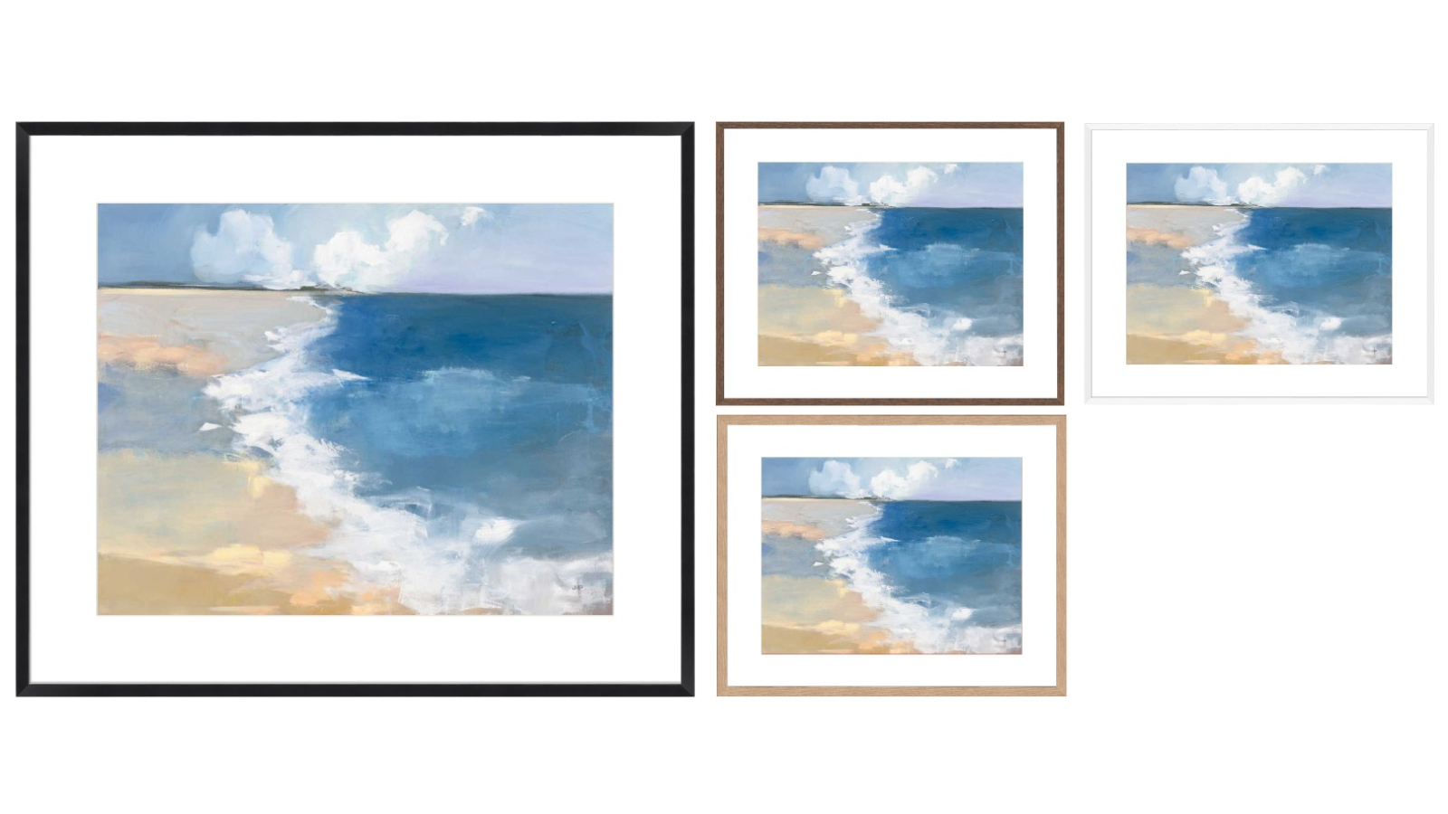 La Grolla Open Shore Crop Frame Wall Art