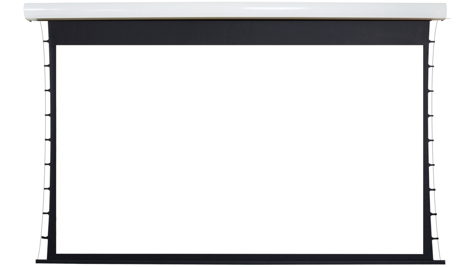 One Product 120-inch White PVC Fabric Premium Electric Projector Screen for Normal/Long Throw Projectors