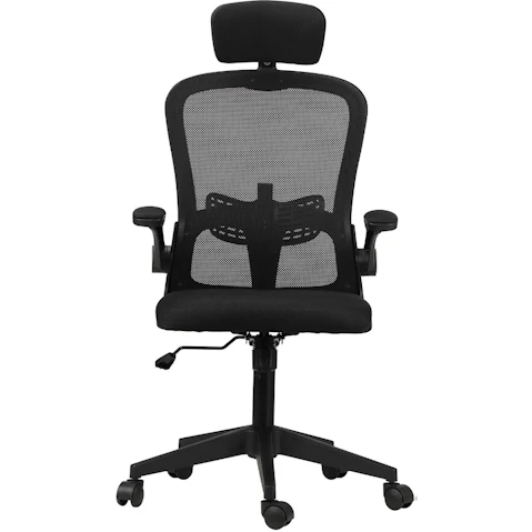 Oikiture Mesh Office Chair Executive Fabric Gaming Seat Racing Tilt Computer