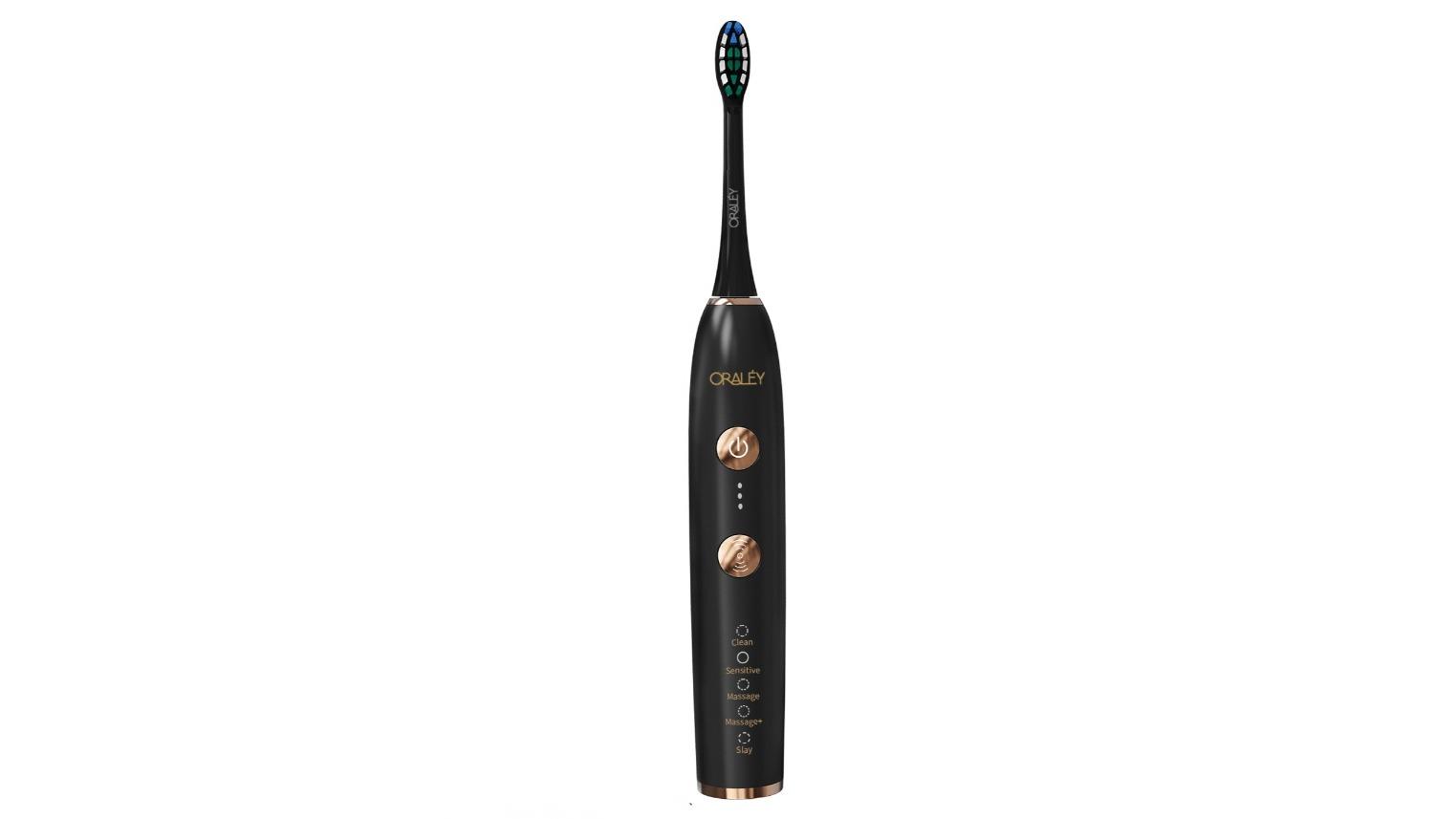 Oraley Pressure Series Sonic Toothbrush - Black/Gold