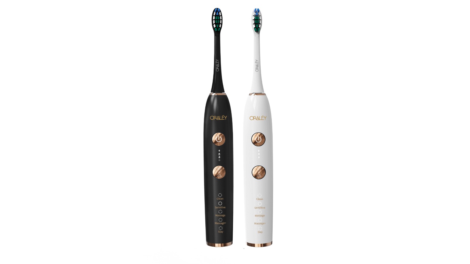 Oraley Pressure Series Sonic Toothbrush - Twin Pack