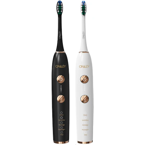 Oraley Pressure Series Sonic Toothbrush - Twin Pack