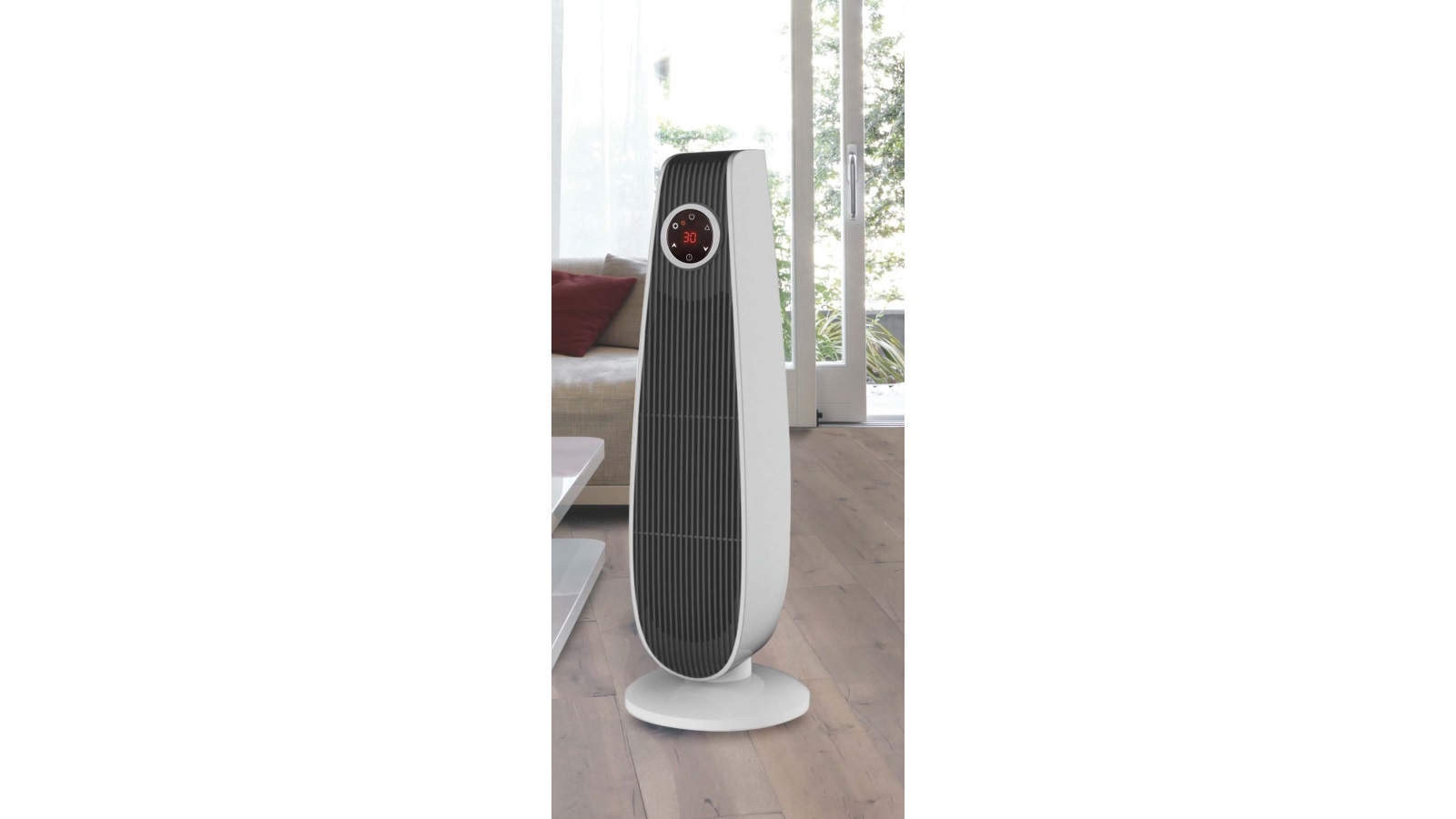 ONE 55cm 2000W Ceramic Tower Heater Harvey Norman