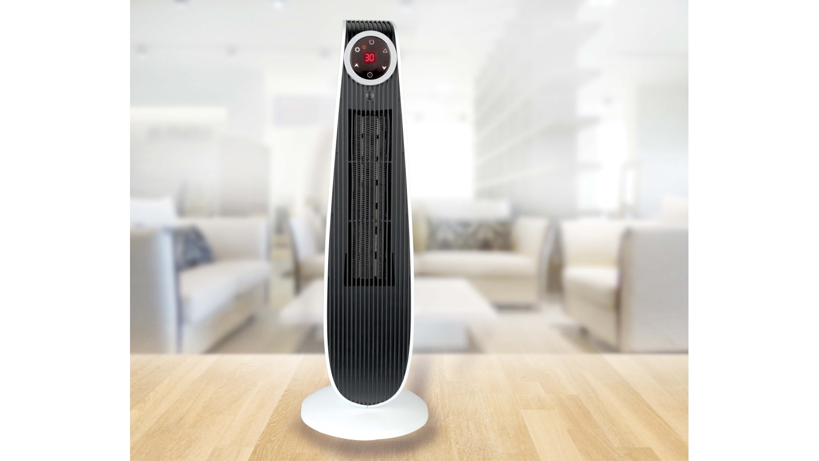 ONE 55cm 2000W Ceramic Tower Heater Harvey Norman