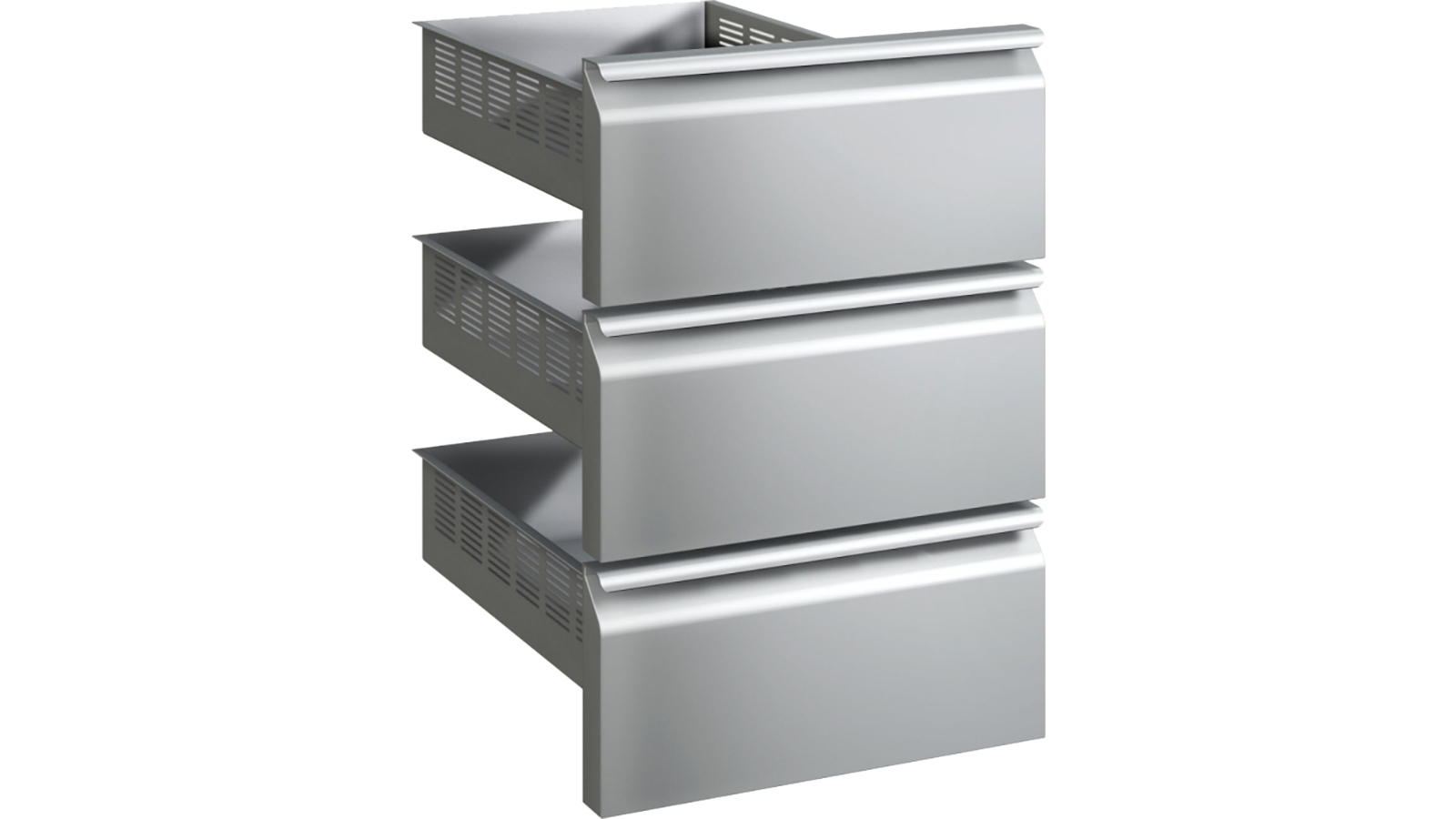 Thermaster Commercial 3-Drawer for Solid Door Units