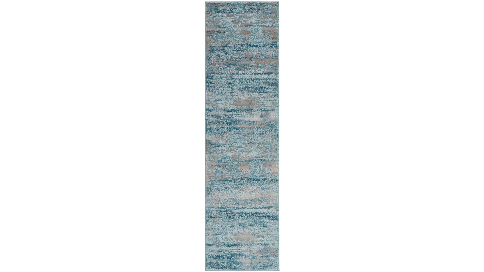 The Weave Studio Laventra 115 Blue Runner Rug - 300 x 80cm