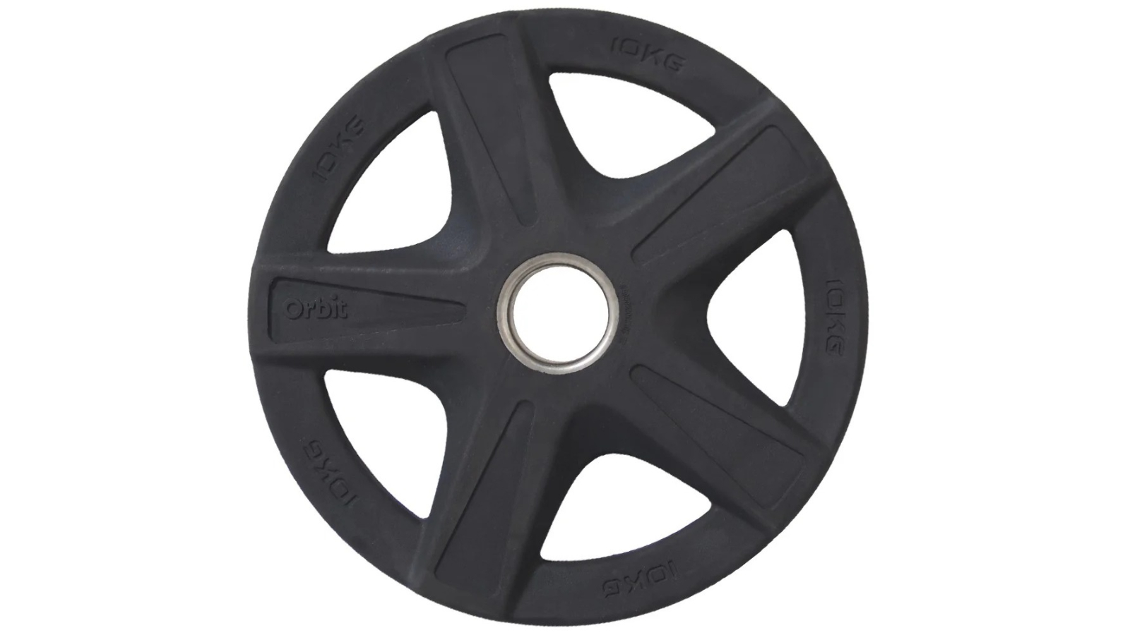 Orbit Fitness Olympic Rubber OR Weight Plate - 10kg