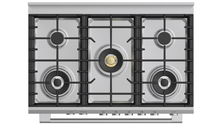 Fisher & Paykel 900mm Pyrolytic Dual Fuel Freestanding Cooker Harvey