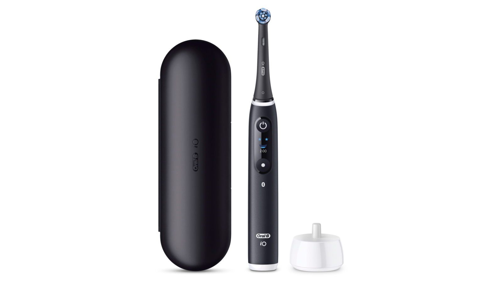Oral-B iO 6 Connected Coach Electric Toothbrush with Travel Case - Black