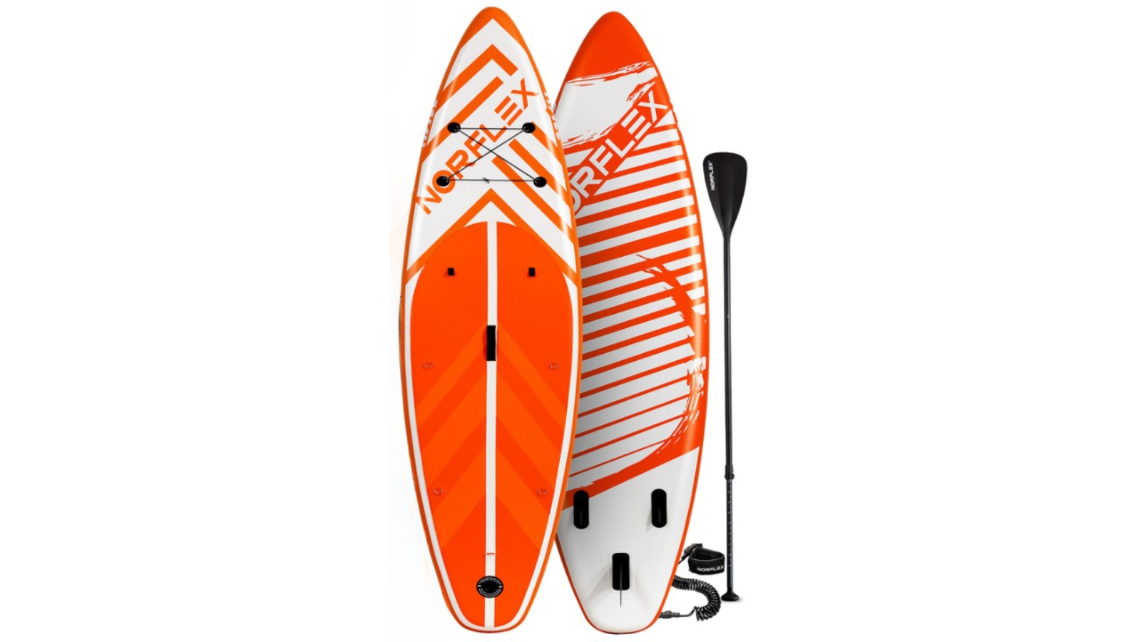 Norflex 11feet 6inch Inflatable Stand UP Paddle Board Kayak Orange