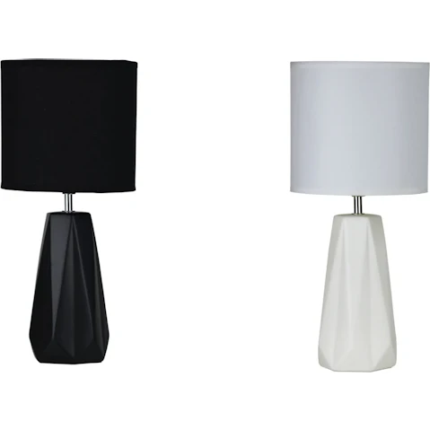 Oriel Lighting Shelly Ceramic Table Lamp