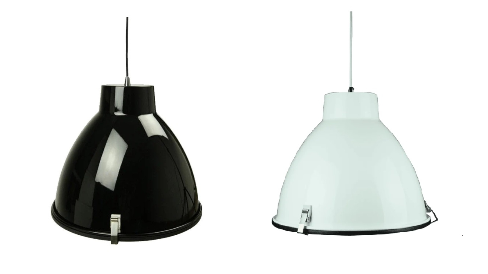 Sylvania Lighting Classic Industrial Metal with Acrylic Cover Pendant Light